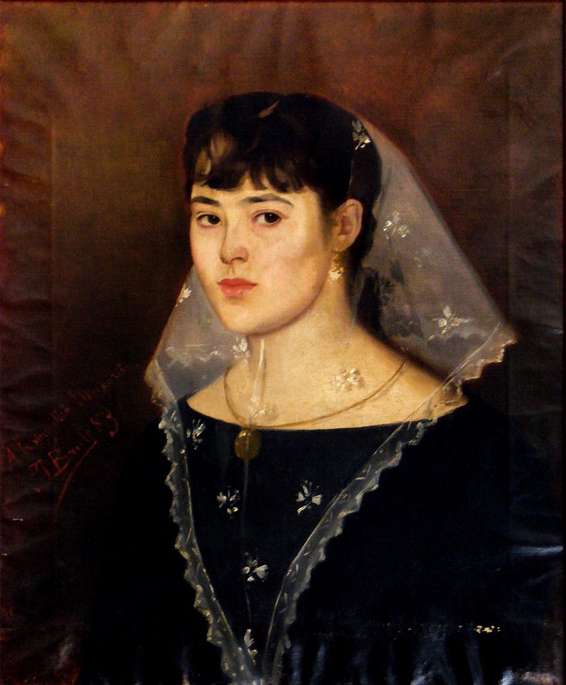 Retrat de Margalida Llambías Adrover - Joan Brull i Vinyoles (1863-1912)