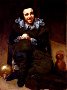 Retrato del bufón Juan Calabazas (Calabacillas), by Diego Velázquez