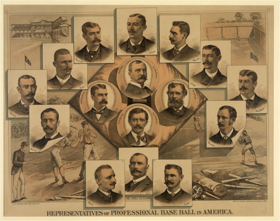 Representatives of professional baseball in America LCCN2003680824