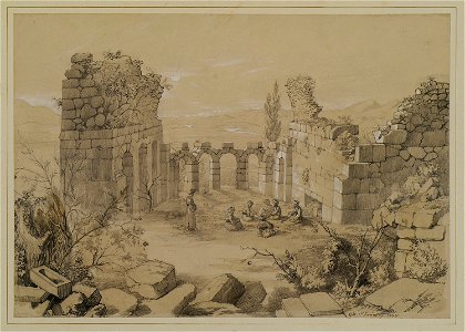 Resting Ottomans - Fellows Charles Sir - 1847