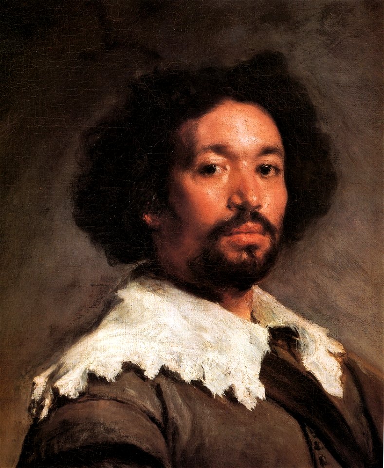 Retrato de Juan Pareja (detail), by Diego Velázquez