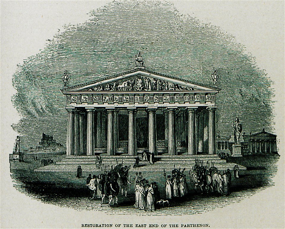 Restoration of the East End of the Parthenon - Wordsworth Christopher - 1882