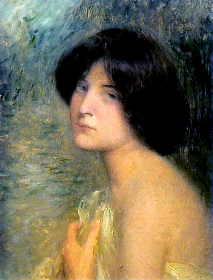 Retrat de dona o Melanconia - Joan Brull i Vinyoles (1863-1912)