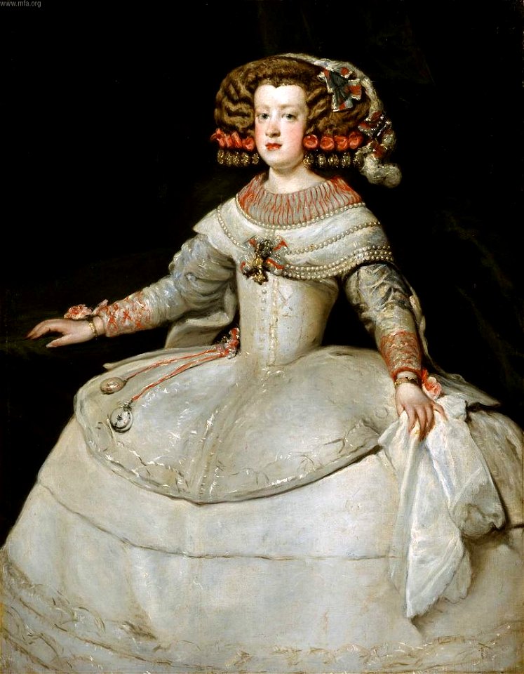 Retrato de la infanta María Teresa (4), by Diego Velázquez
