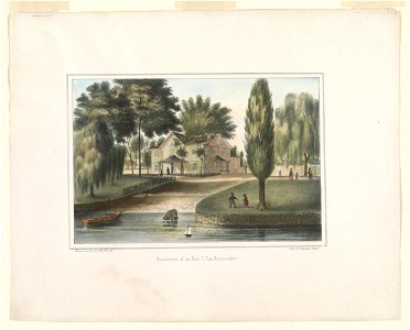 Residence of the Rev. C. Van Rensselaer LCCN2003674713