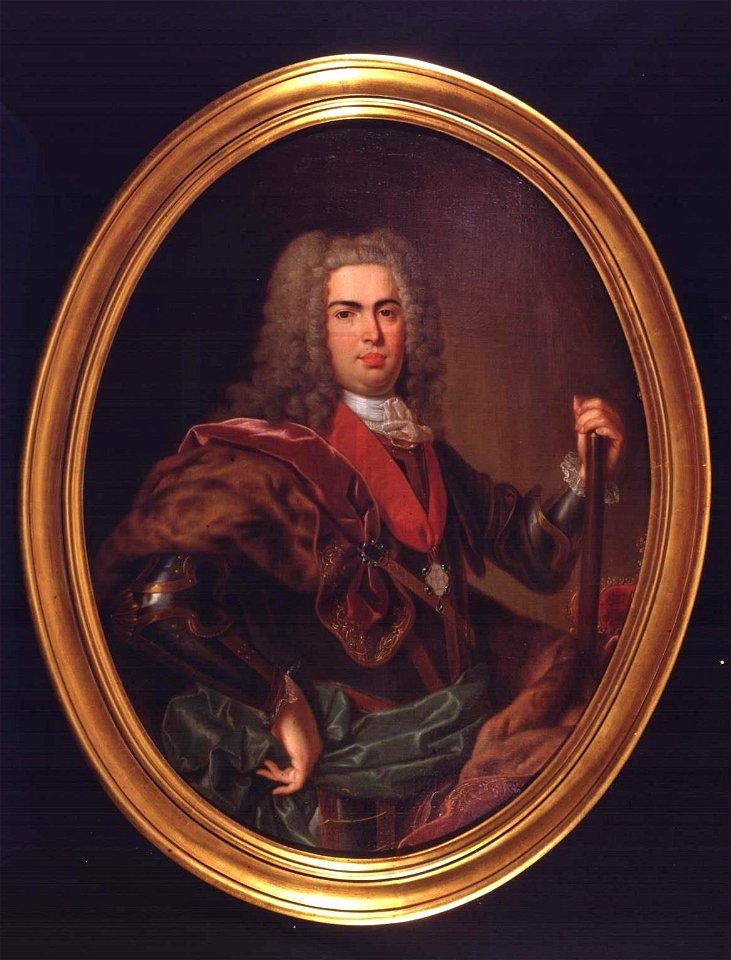 Retrato de D. Joao V - Torre do Tombo