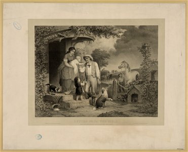 Return from the field - Armstrong & Co., Boston ; Joseph John painter ; J. Howard Collier del. LCCN2012647241