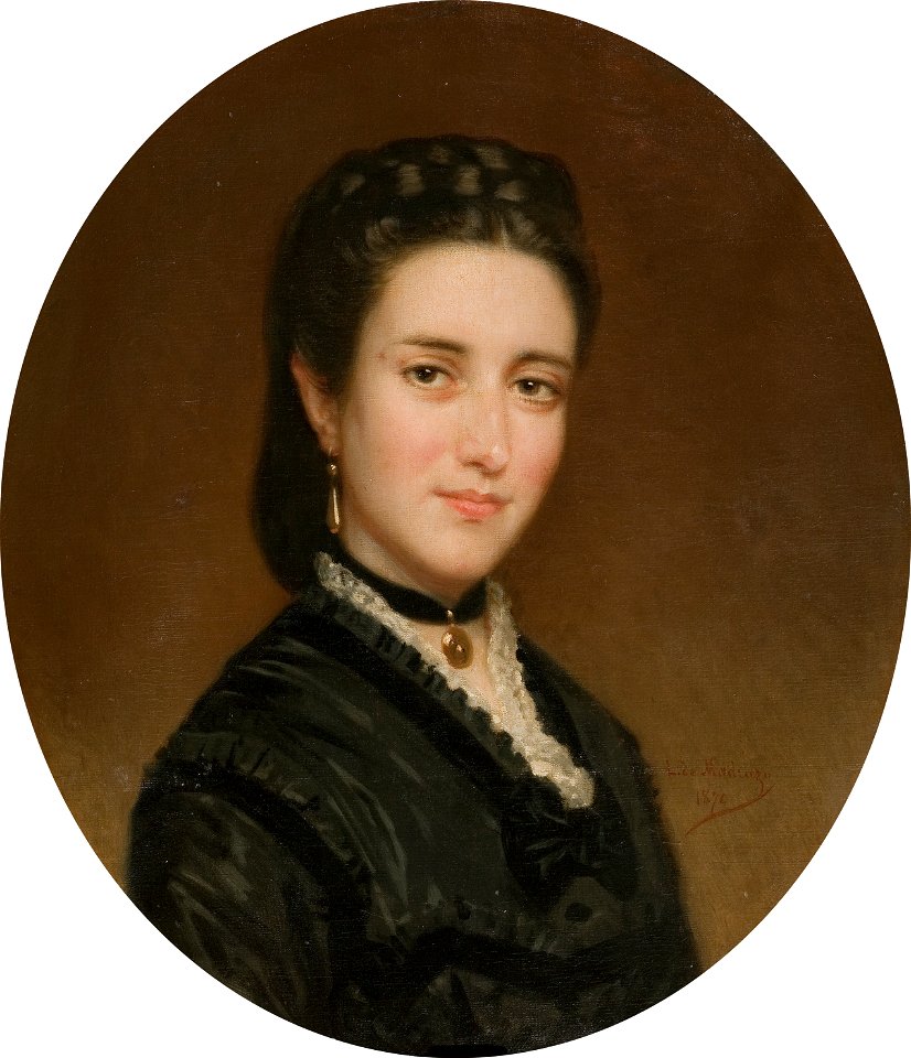 Retrato de la señora de Creus, por Luis de Madrazo