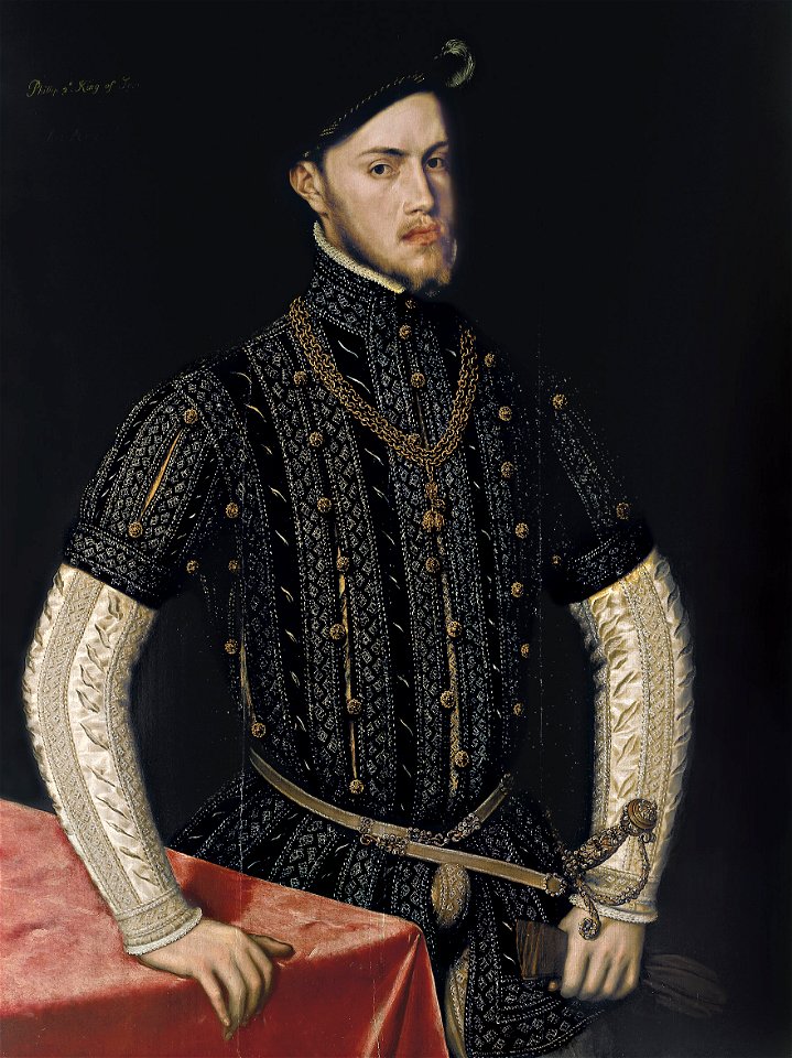 Retrato de Felipe II - Antonio Moro