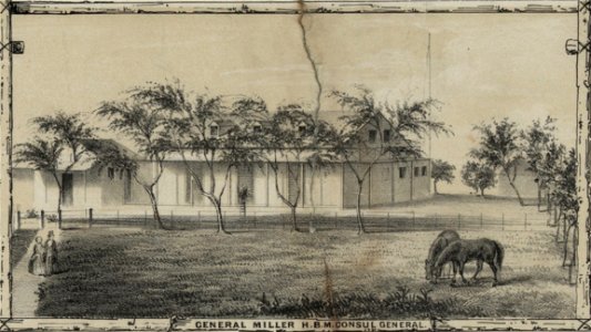 Residence of General Miller, H. B. M. Consul (1853)