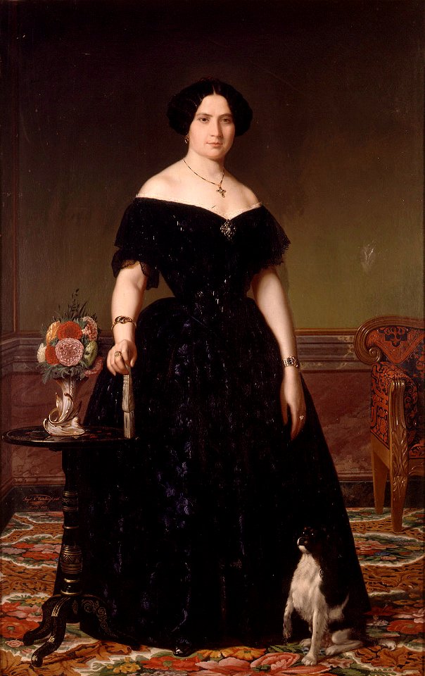Retrato de Doña Antonia Roca y Mestre (Museo de Bellas Artes de Valencia)