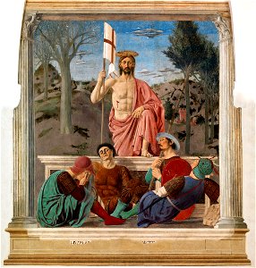 Resurrezione Piero della Francesca post restauro