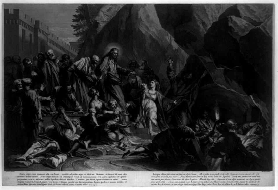 Resurrection of Lazarus LCCN97511209