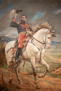 Retrato ecuestre del General Joaquin Crespo. 1897