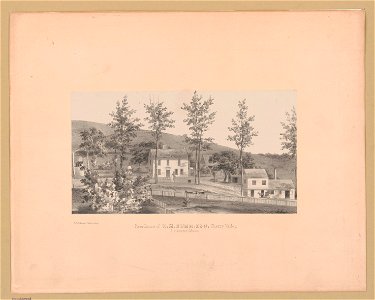 Residence of H.M. Burr, Esq. Cherry Valley, Leicester, Mass LCCN2004669634