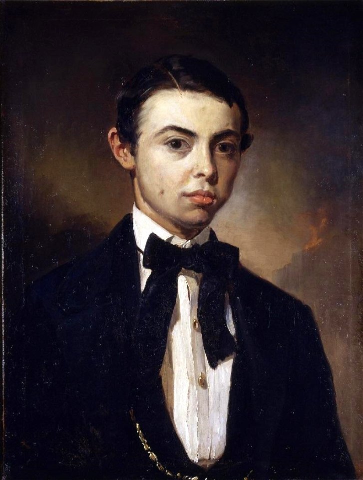 Retrato de Julio Nombela Tabares (Real Academia de Bellas Artes de San Fernando)