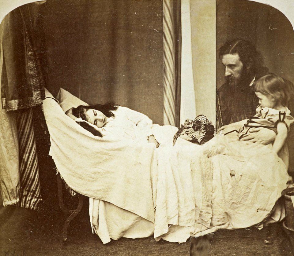 Rev. Charles Lutwidge Dodgson, 'Lewis Carroll' - 'Mary J. MacDonald dreaming of her father (George MacDonald) and brother Ronald' - Google Art Project