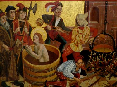 Retable de Saint-Georges, Saint-Jean et autres saints 04