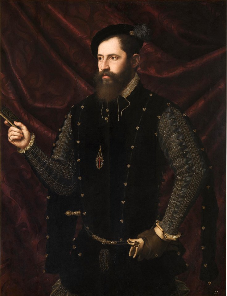 Retrato de un caballero santiaguista, de Juan de Juanes (Museo del Prado)