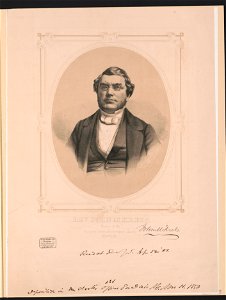 Rev. John M. Krebs. Pastor of the Rutgers Street Presbyterian Church, New York - Perkins Lith. LCCN2012648839