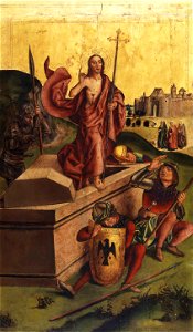 Resurrección de Cristo, de Pedro Berruguete (Museo del Prado)