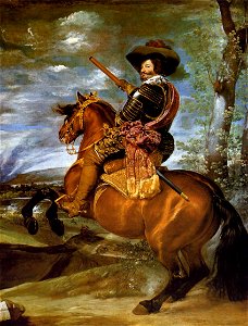 Retrato ecuestre del conde-duque de Olivares, by Diego Velázquez