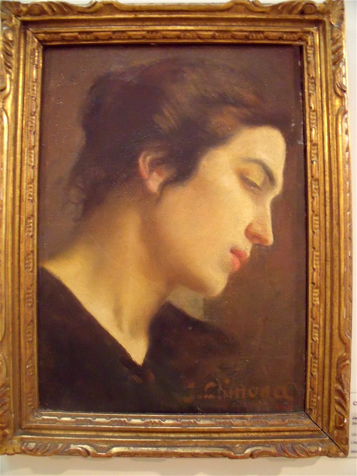 Retrat perfil - Joan Llimona Bruguera - Llegat 56 - 1668