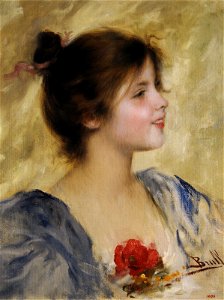 Retrat de nena - Joan Brull i Vinyoles (1863-1912)