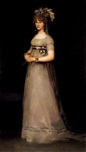 Retrato de María Luisa de Borbón y Vallabriga por Francisco Goya (2)