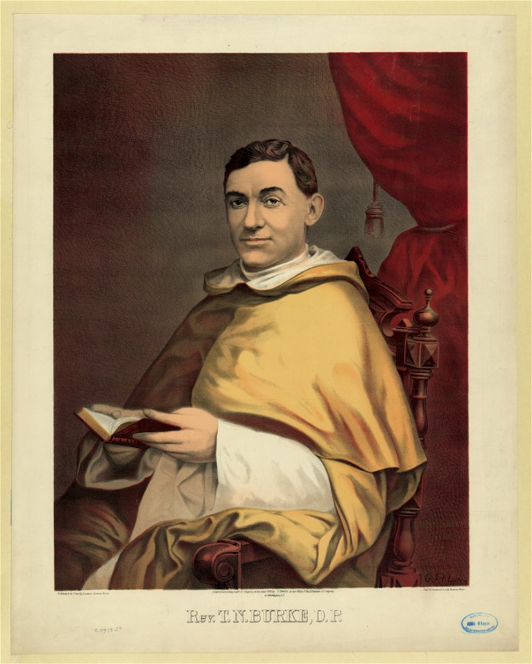 Rev. T.N. Burke, O.P LCCN2003677903