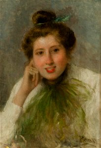 Retrat d’una dona - Joan Brull i Vinyoles (1863-1912)