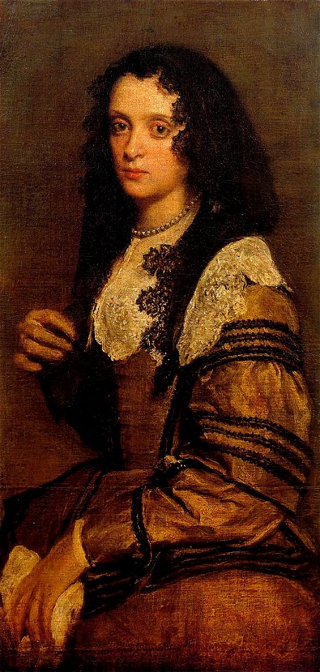 Retrato de mujer joven 2, by Diego Velázquez
