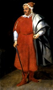 Retrato de don Cristóbal Castañeda y Pernía (Barbarroja), by Diego Velázquez