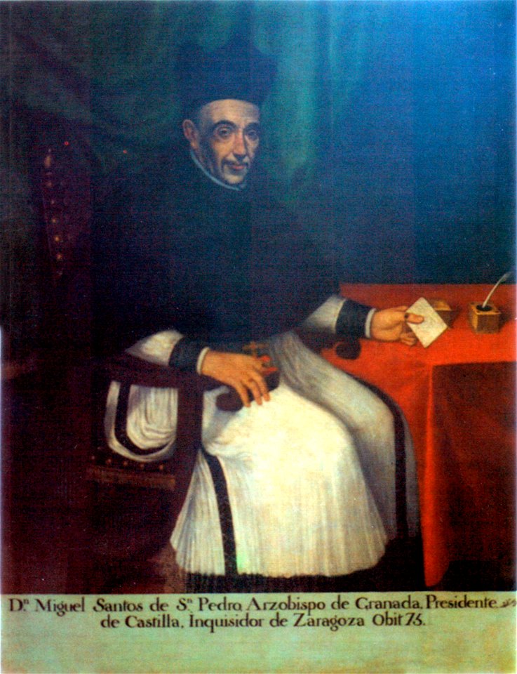 Retrato de Miguel Santos de San Pedro