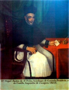 Retrato de Miguel Santos de San Pedro