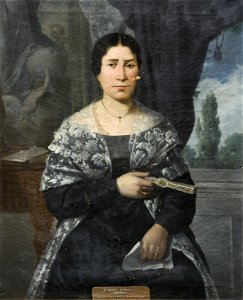 Retrato de doña Serapia Muñoz by Rafael Romero Barros