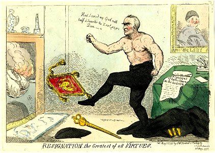 Resignation the greatest of all virtues (BM 1868,0808.6201)