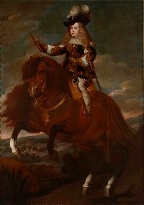 Retrato ecuestre de Carlos II de España (Museo de Cádiz)