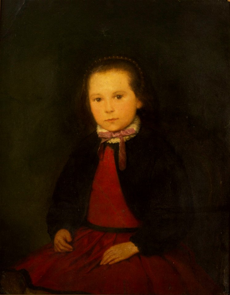 Retrato de la niña M.L.C. - Prilidiano Pueyrredón