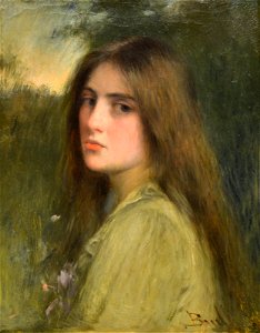 Retrat femení - Joan Brull i Vinyoles (1863-1912) - 0