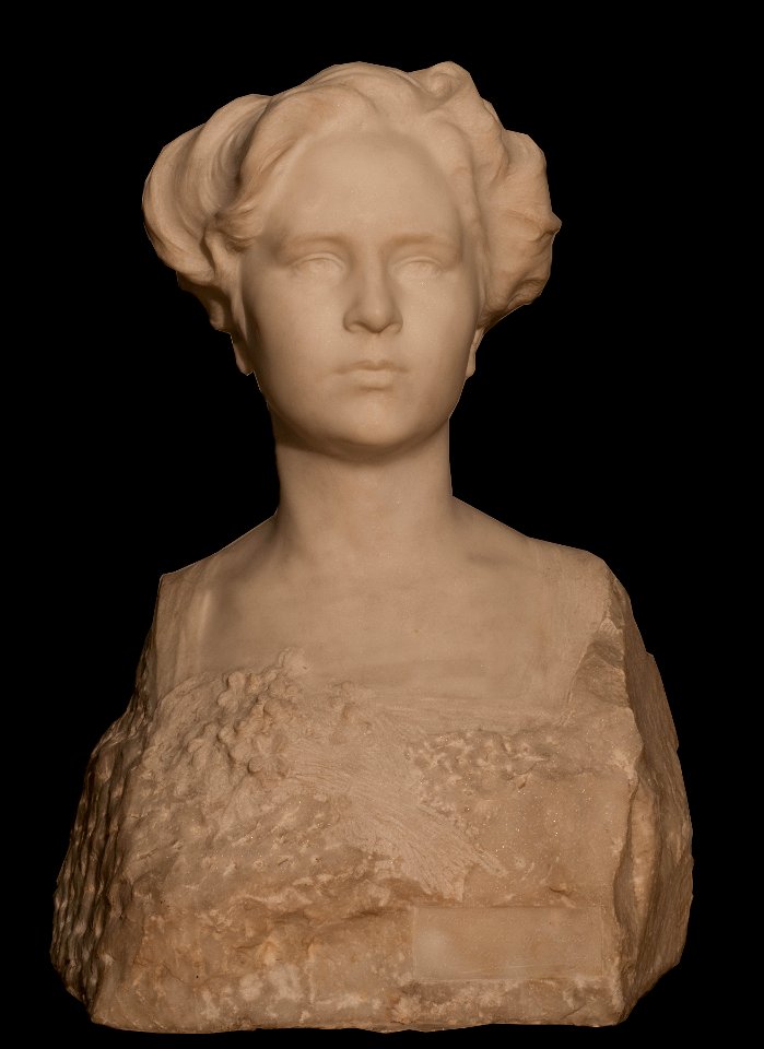 Retrato de la señora de Schiaffino - Miguel Blay