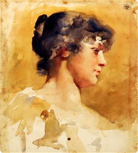 Retrat femení - Joan Brull i Vinyoles (1863-1912)