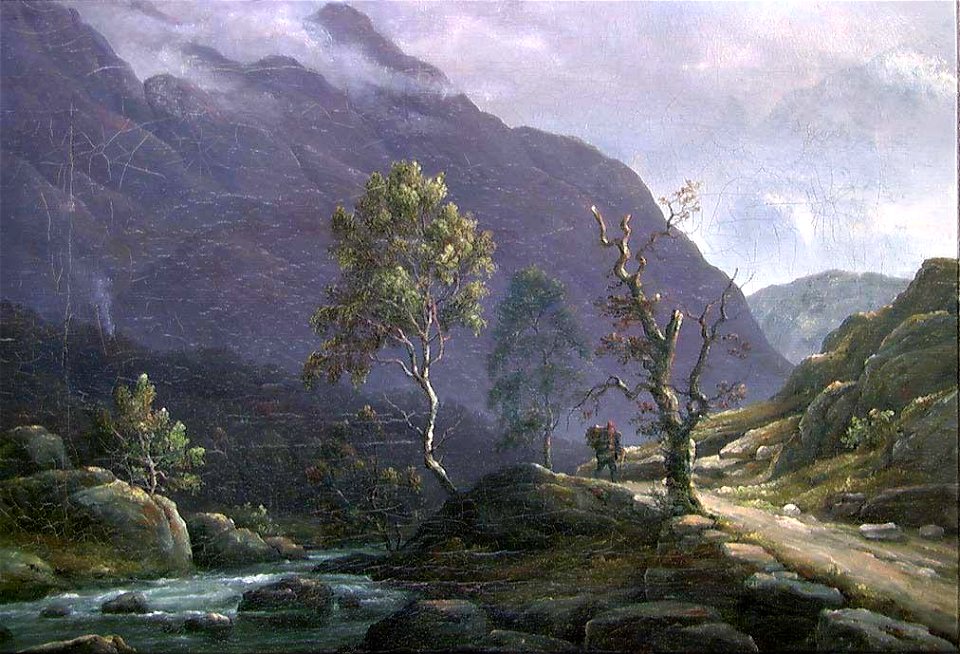 Hans Leganger Reusch - Landscape with a River - NG.M.04375 - National Museum of Art, Architecture and Design
