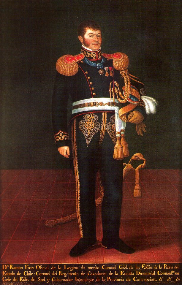 Retrato del General Coronel Don Ramón Freire