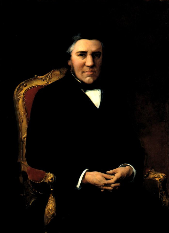 Retrato de Juan Bravo Murillo por Casto Plasencia 1879