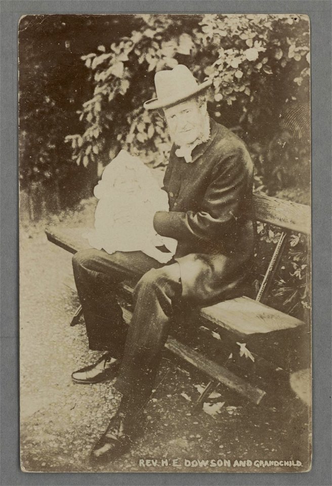 Rev H. E. Dowson and grandchild (5349051)