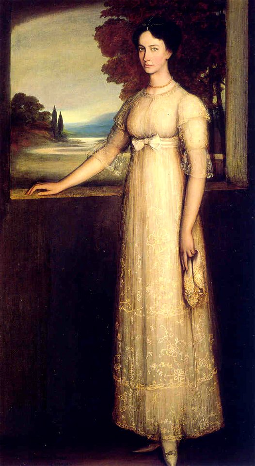 Retrato de Ysolina Gallego by Julio Romero de Torres