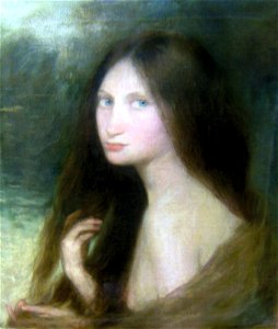 Retrat de noia - Joan Brull i Vinyoles (1863-1912)