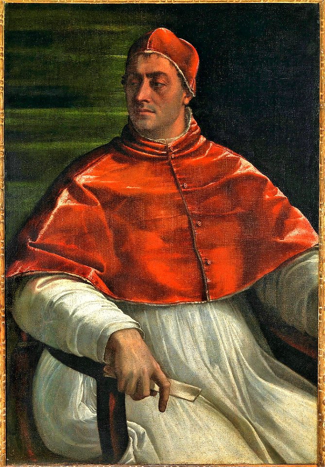 Retrato del papa Clemente VII, por Sebastiano del Piombo