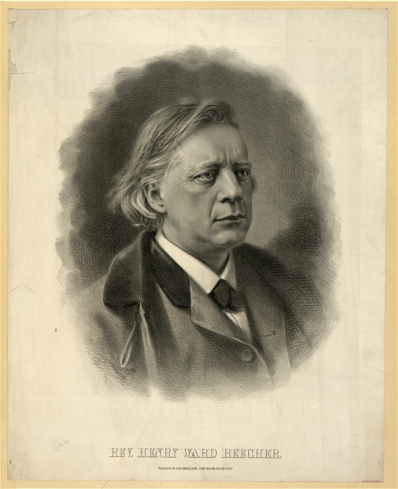 Rev. Henry Ward Beecher LCCN2003671741